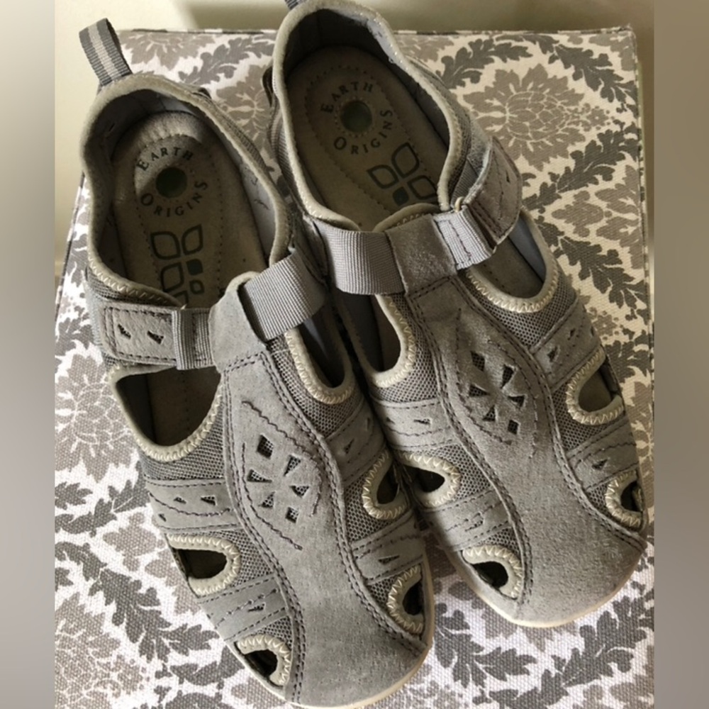 Earth Origins Suede & Mesh Shoes